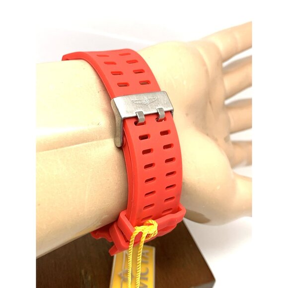 Invicta Men's Watch 47528 Racing Quartz Digital Black Red Resin Strap 52mm - Picture 11 of 15